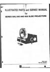 GAF 550 Series manual. Camera Instructions.
